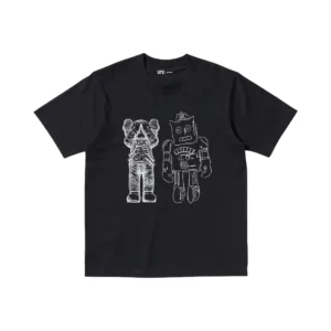 Camiseta KAWS x Uniqlo Warhol UT Graphic 476351 Negro