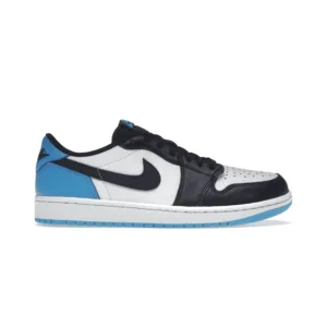 Jordan 1 Retro Low OG Black Dark Powder Blue