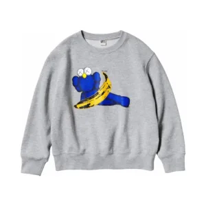 KAWS x Uniqlo Warhol Graphic Sweatshirt Grey
