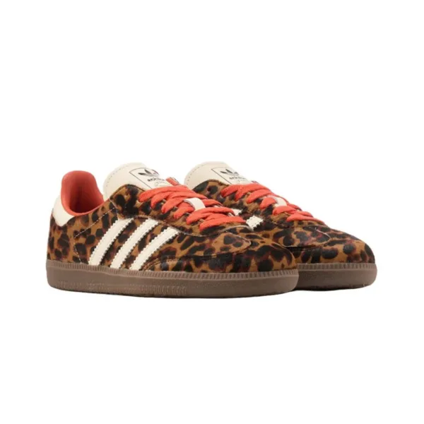 Adidas Samba OG Preloved Red Leopard