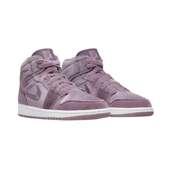 air jordan 1 mid purple velvet