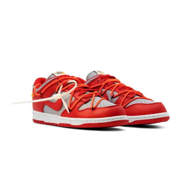 Nike Dunk Low Off White Red