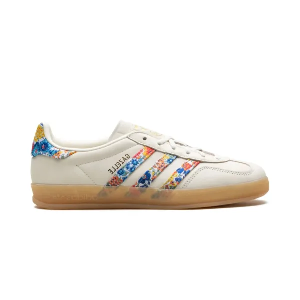 Adidas Gazelle Indoor Liberty London Floral Embroidery Stripes