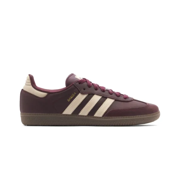 Adidas Samba OG Maroon Crystal Sand