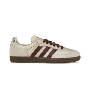 Adidas Samba OG Wonder White Maroon