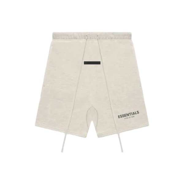Fear of God Essentials Core Collection Sweatshort Light Heather Oatmeal