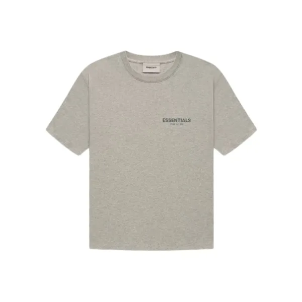Fear of God Essentials Core Collection T-Shirt in Dark Oatmeal Heather