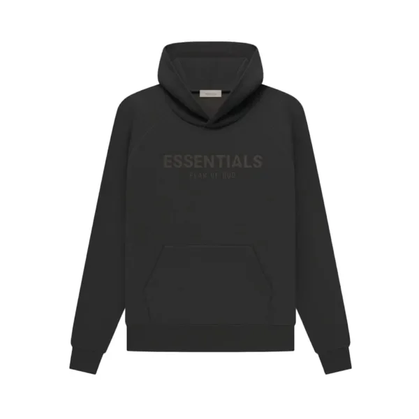 Fear of God Essentials Hoodie Off Black