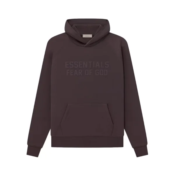Fear of God Essentials Hoodie Plum