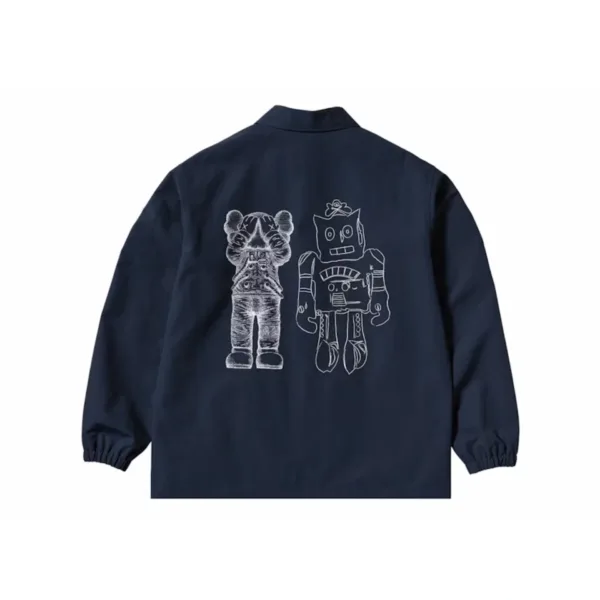 KAWS x Chaqueta Uniqlo Warhol Coach 476316 Azul marino