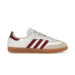adidas Samba Sporty & Rich White Collegiate Burgundy